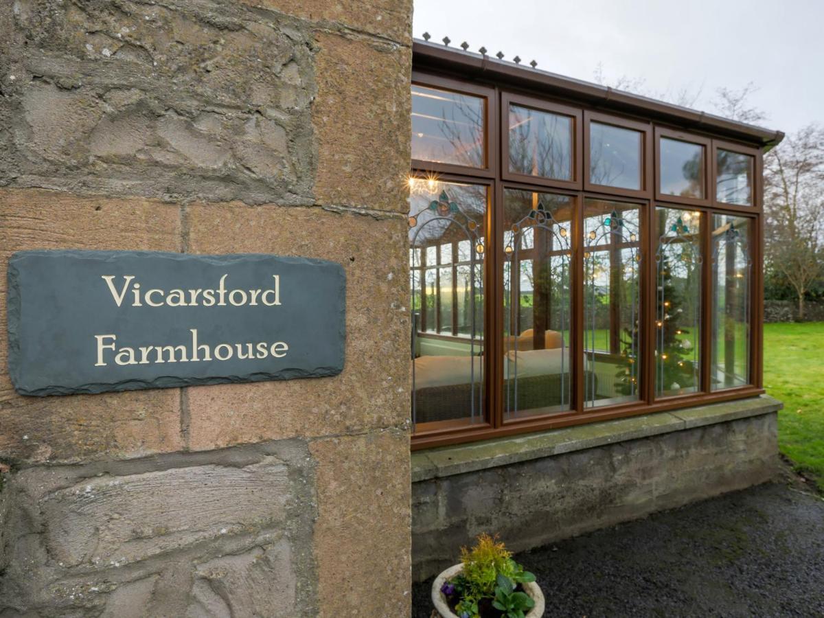 Vicarsford Farmhouse With Hot Tub Leuchars Exterior photo